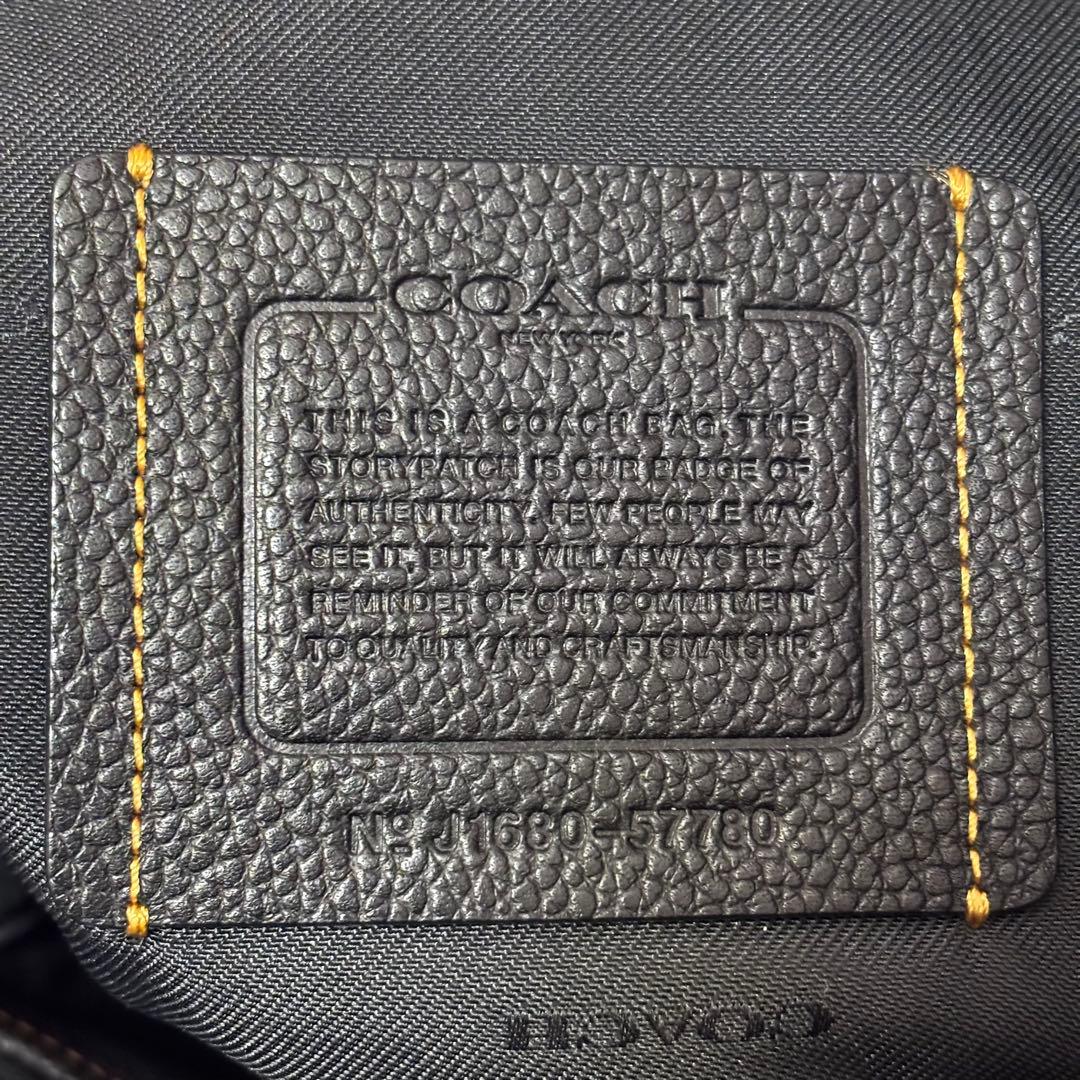 coach☆カモフラ柄2wayビジネスバッグ