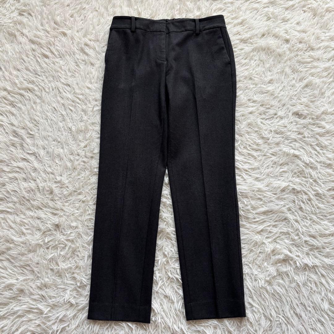 プラステ ウォームリザーブ カラーレス パンツスーツ セットアップM チャコール