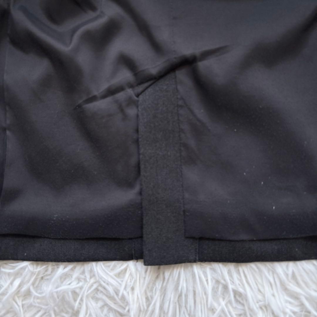 プラステ ウォームリザーブ カラーレス パンツスーツ セットアップM チャコール