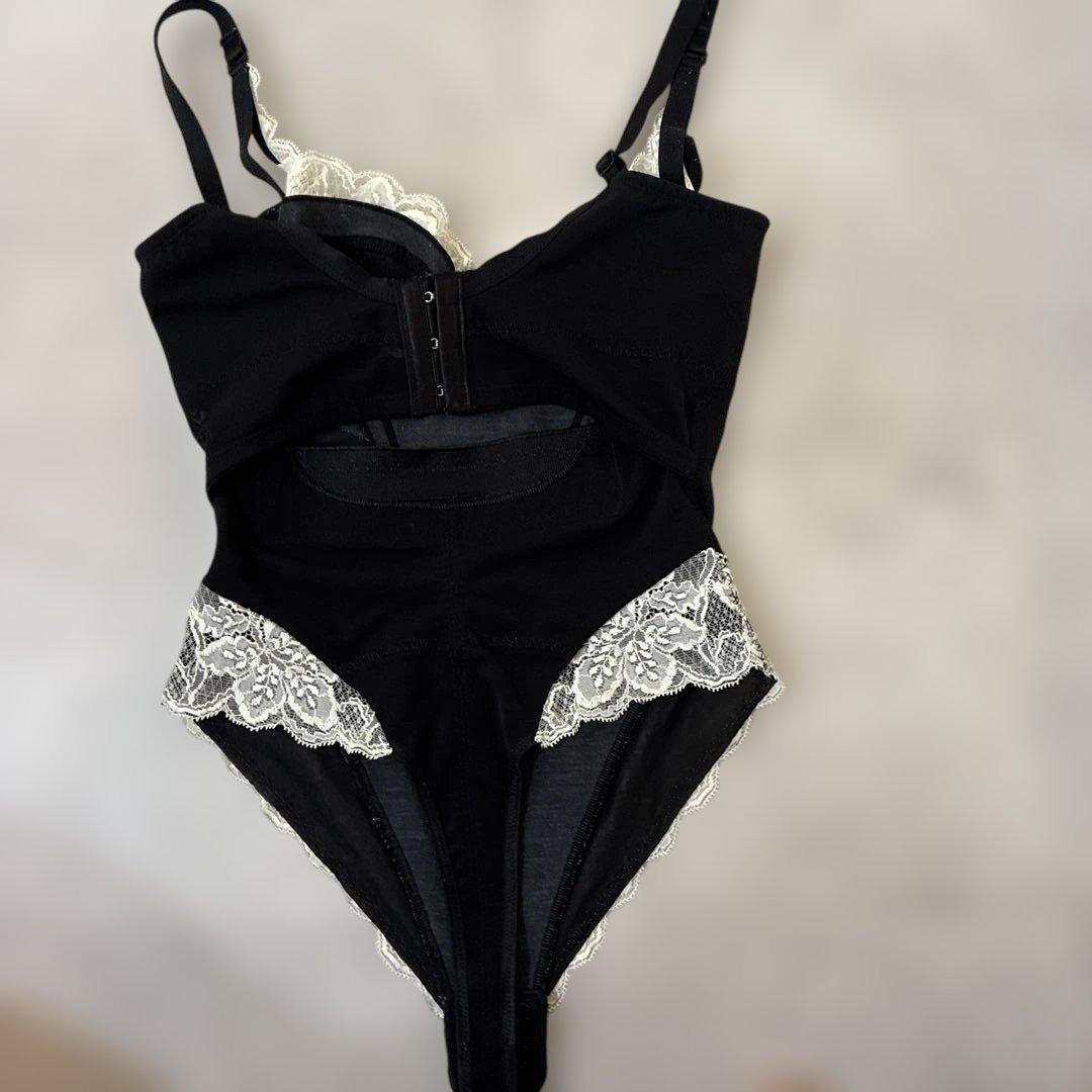 BiBi 補正下着 ボディスーツ M 黒