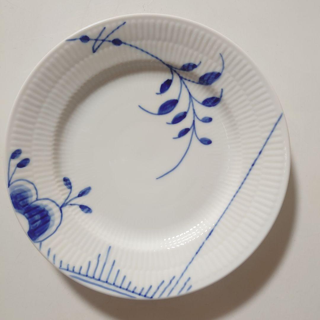 ロイヤルコペンハーゲン　ブルーフルーテッドメガ　プレートセット