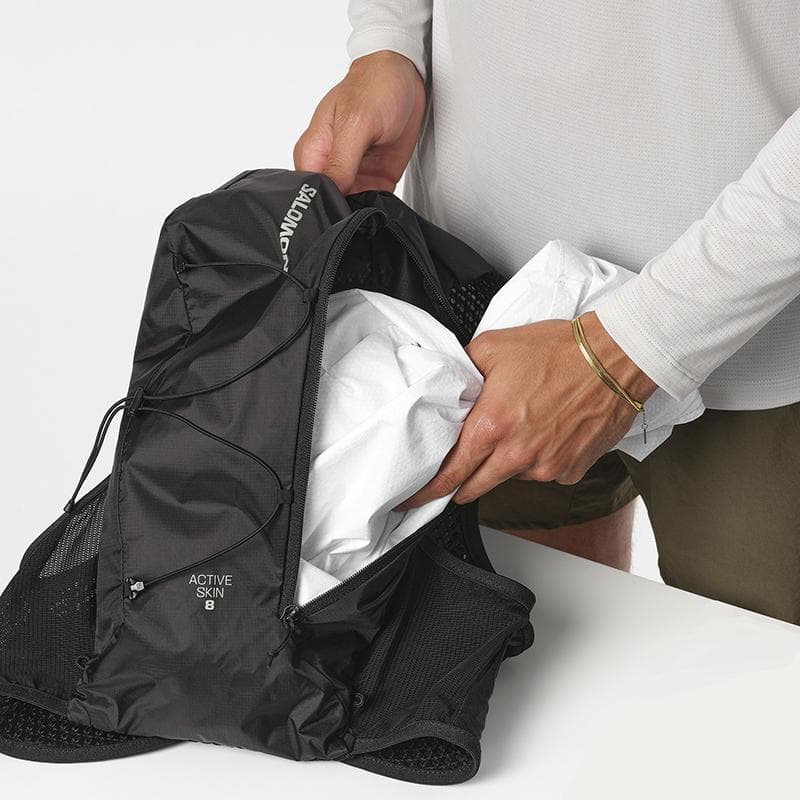 [新品 送料込] Mサイズ サロモン アクティブ スキン8 フラスクなし