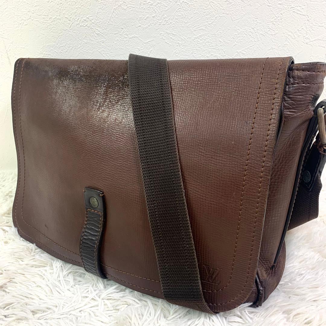 ヒロ　ルイヴィトン ユタ オハマ ショルダーバッグ メッセージバッグ