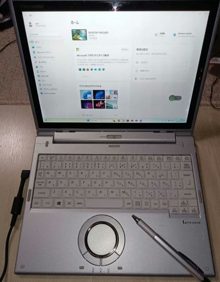 Windowsノート本体 Panasonic Let's note CF-XZ6