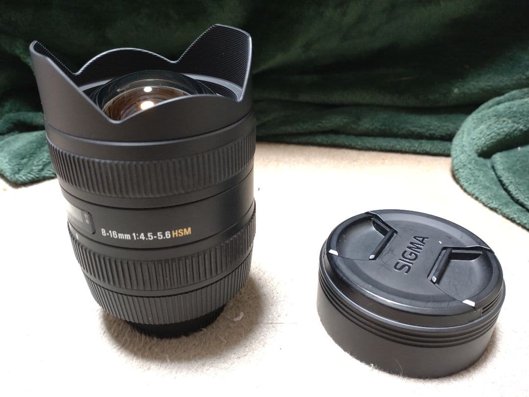 SIGMA 8-16mm F4.5-5.6 HSM ニコン用 Fマウント