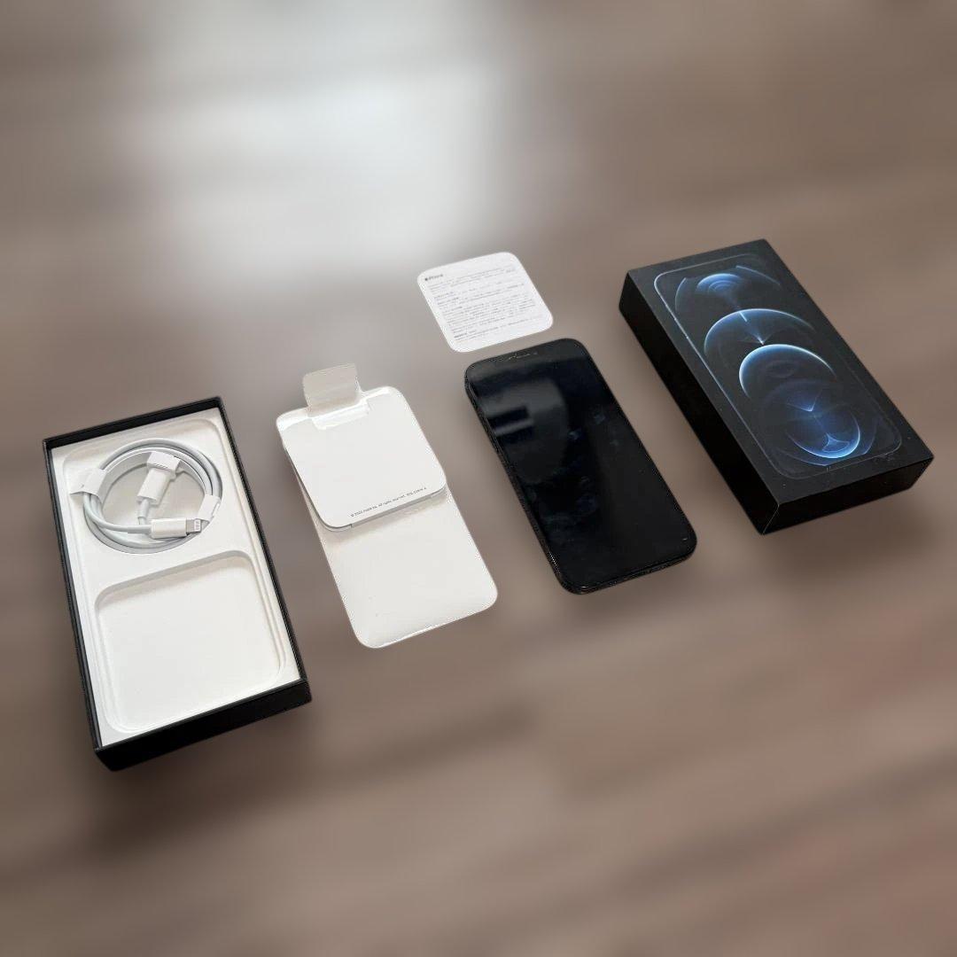 0*^様 iPhone 12 Pro 128GB パシフィックブルー 画面割れ