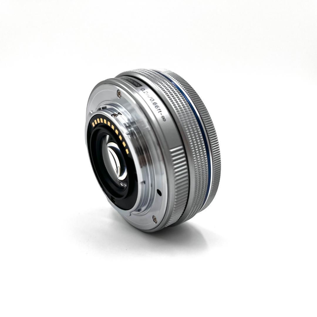 オリンパス 電動パンケーキレンズ M.ZUIKO 14-42mm silver