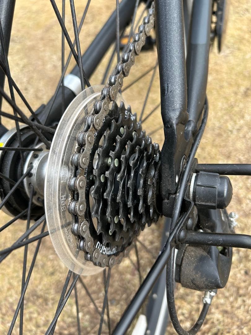 電動アシスト自転車 スポーツタイプ ブラック　ベロスターBE-ELVS772