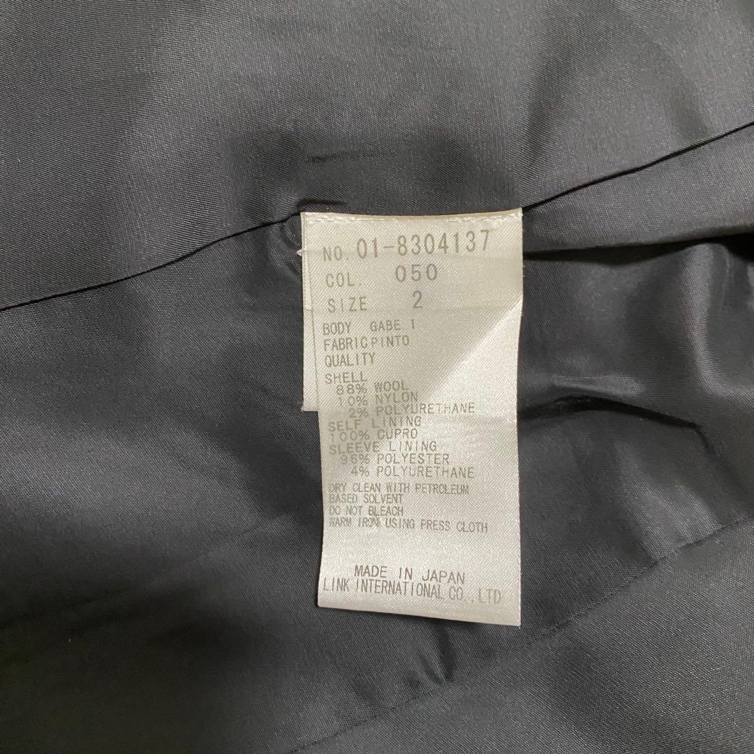 【美品】theory ブラックフォーマル セットアップ パンツスーツ フレア 黒