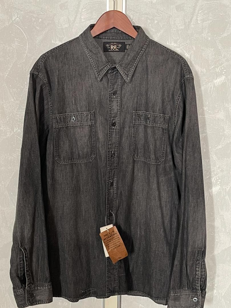 新品 RRL デニムシャツ M キムタク グランメゾン東京 パリ 木村拓哉