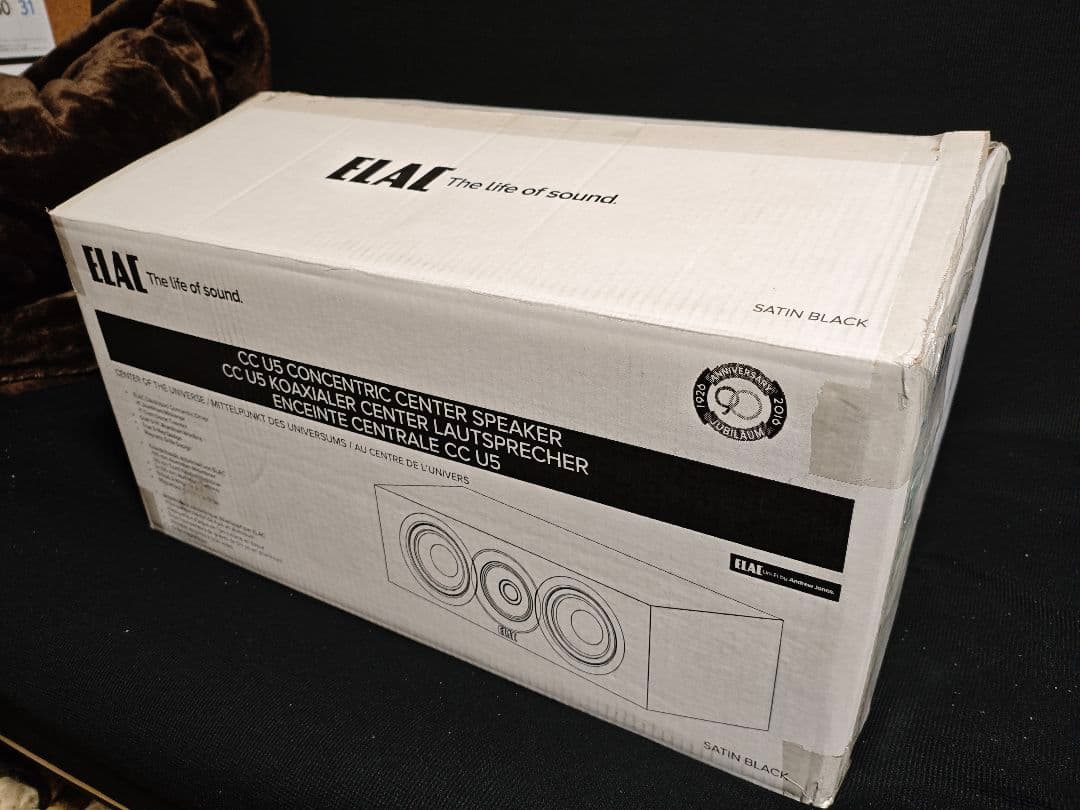 【新品・未使用】ELAC エラック CC U5 SLIM センタースピーカー