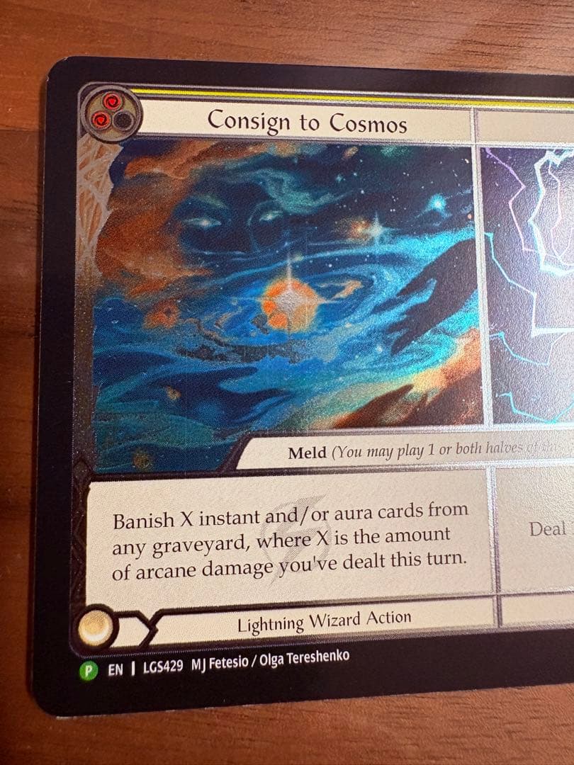 Consign to Cosmos / Shock プロモ LGS429 FaB