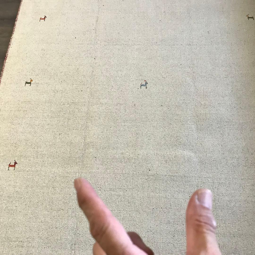 早い者勝ち! 141x197cm ギャッベ ギャベ ラグ ラグマット 1