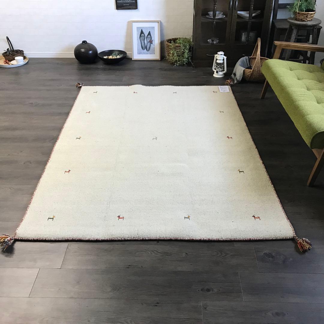 早い者勝ち! 141x197cm ギャッベ ギャベ ラグ ラグマット 1