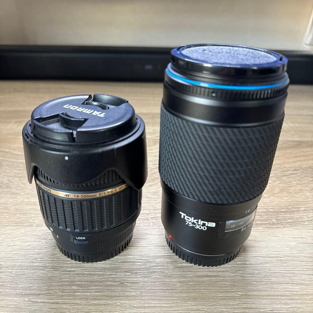 Tamron 18-200mm f/3.5-6.3 XR Di II LD +他