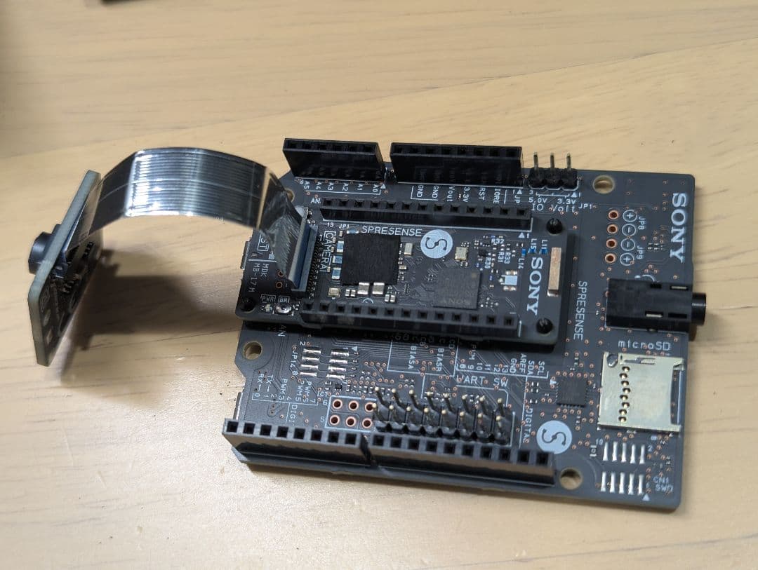 SONY IoTデバイス SPRESENSE メイン＆拡張＆カメラセット
