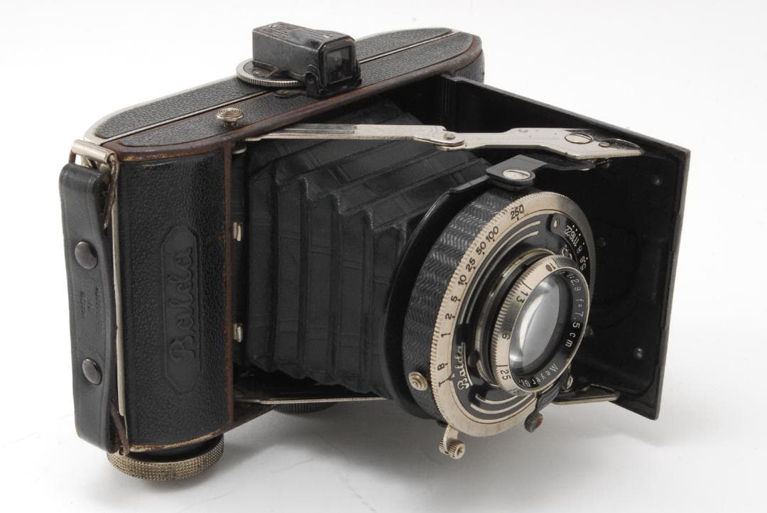 Balda Baldax Trioplan 7.5cm F2.9 蛇腹カメラ