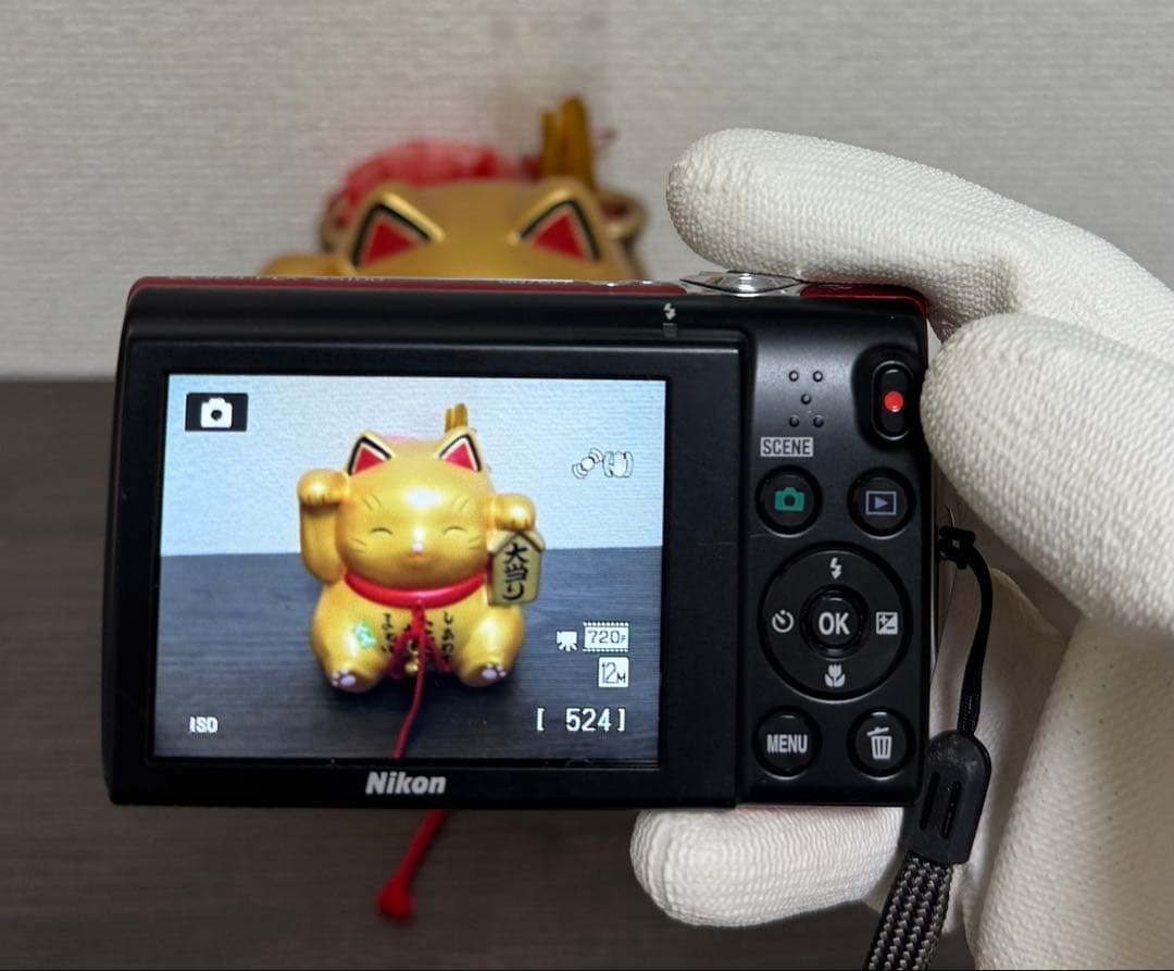 Nikon COOLPIX S5100 レッド デジタルカメラ