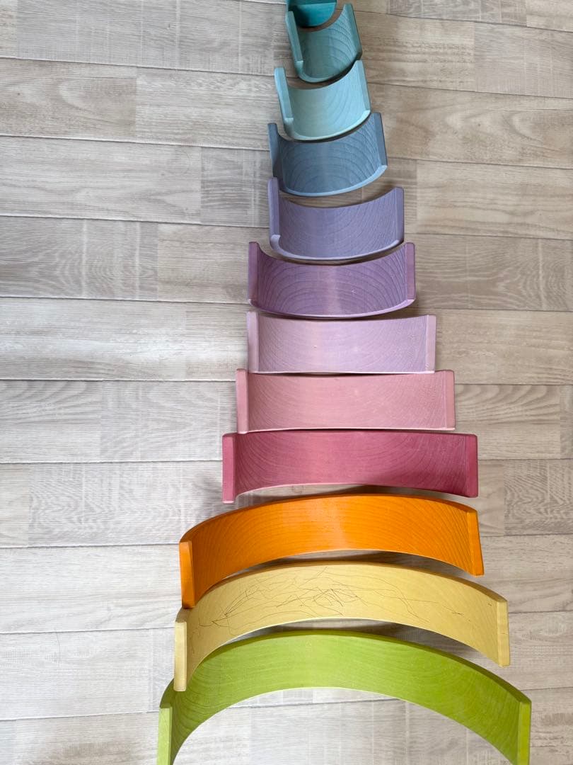 【ピノポコ】アーチレインボー　パステル　グリムス