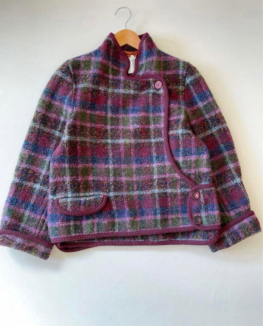 最高級 オレンジタグ ミッソーニ ウールコート アルパカ混 M~L定価28万