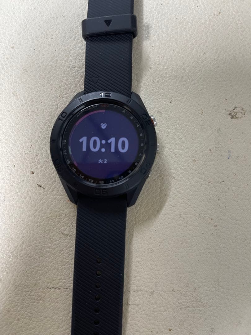 【美品】ガーミンアプローチS60 GPSゴルフ距離計&ウォッチ ブラック