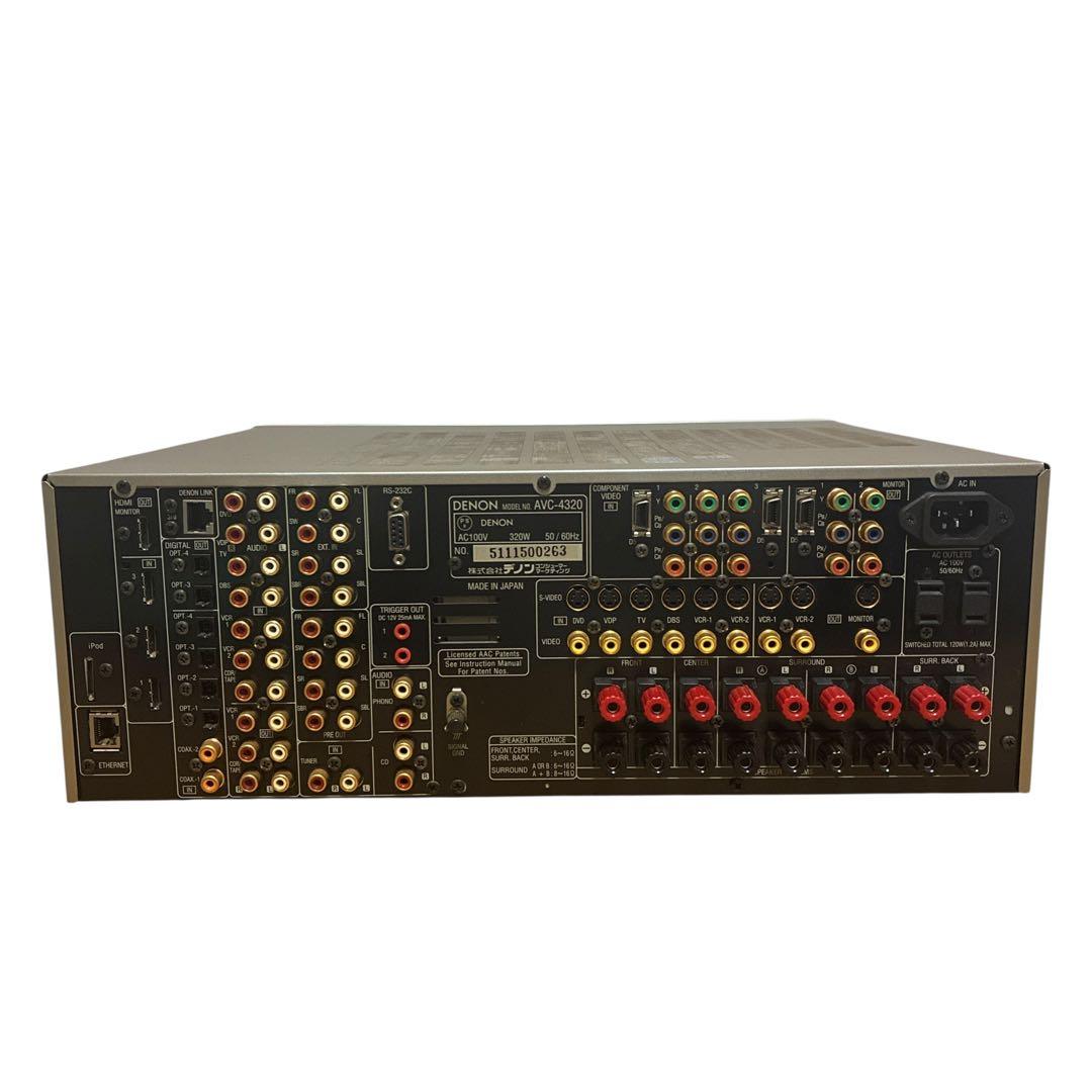 DENON デノン AVサラウンドアンプ AVC-4320 HDMI対応現状出品