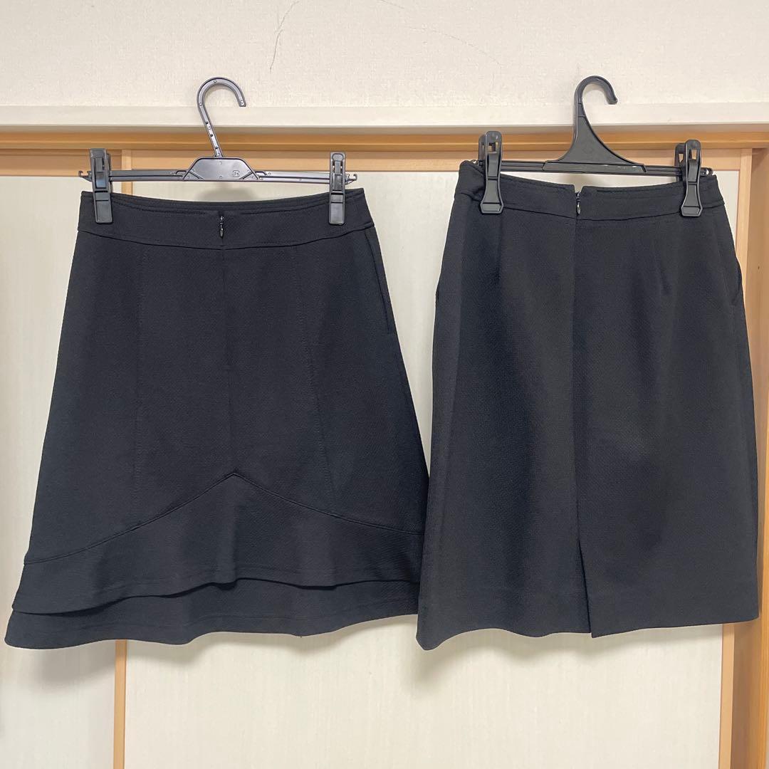 値下げしました！事務服　5点セット　セロリー　11号　ブラック　新品タグ付あり