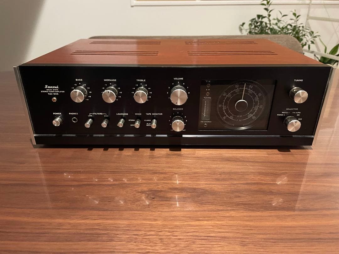 SANSUI サンスイ ステレオチューナーアンプ TAC-505