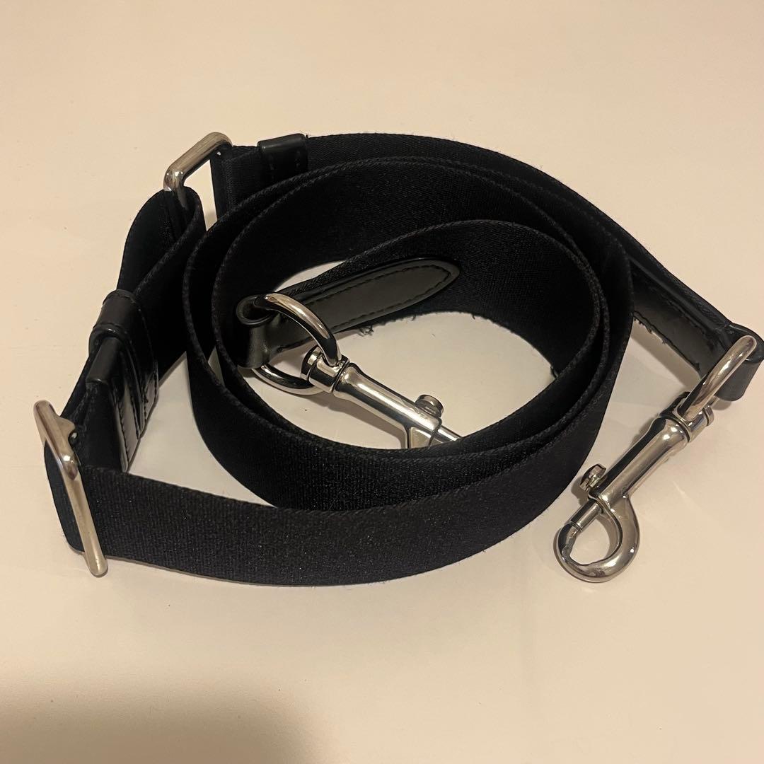 COACHコーチ ビジネスバッグ オールレザー 革 ブラック ストラップ付 黒