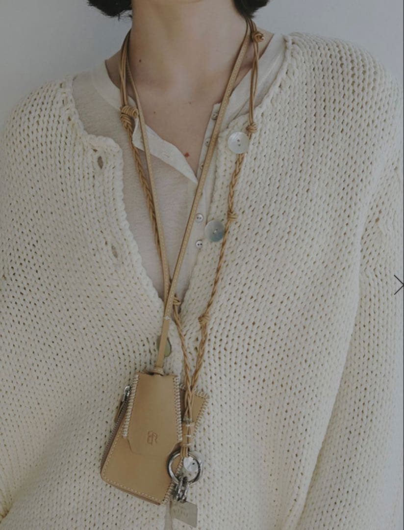 etretokyo ウールフライスヘンリーネックプルオーバー