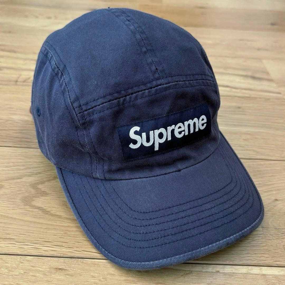 【大人気】Supreme Washed Chino Twill Camp Cap