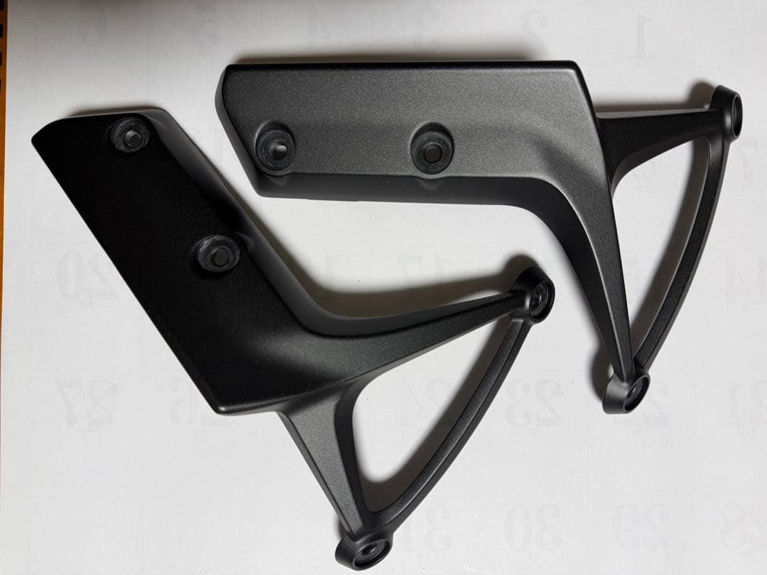 値下げZ900RSCAFESE純正フェンダーアームラジエターサイドカバーブラック