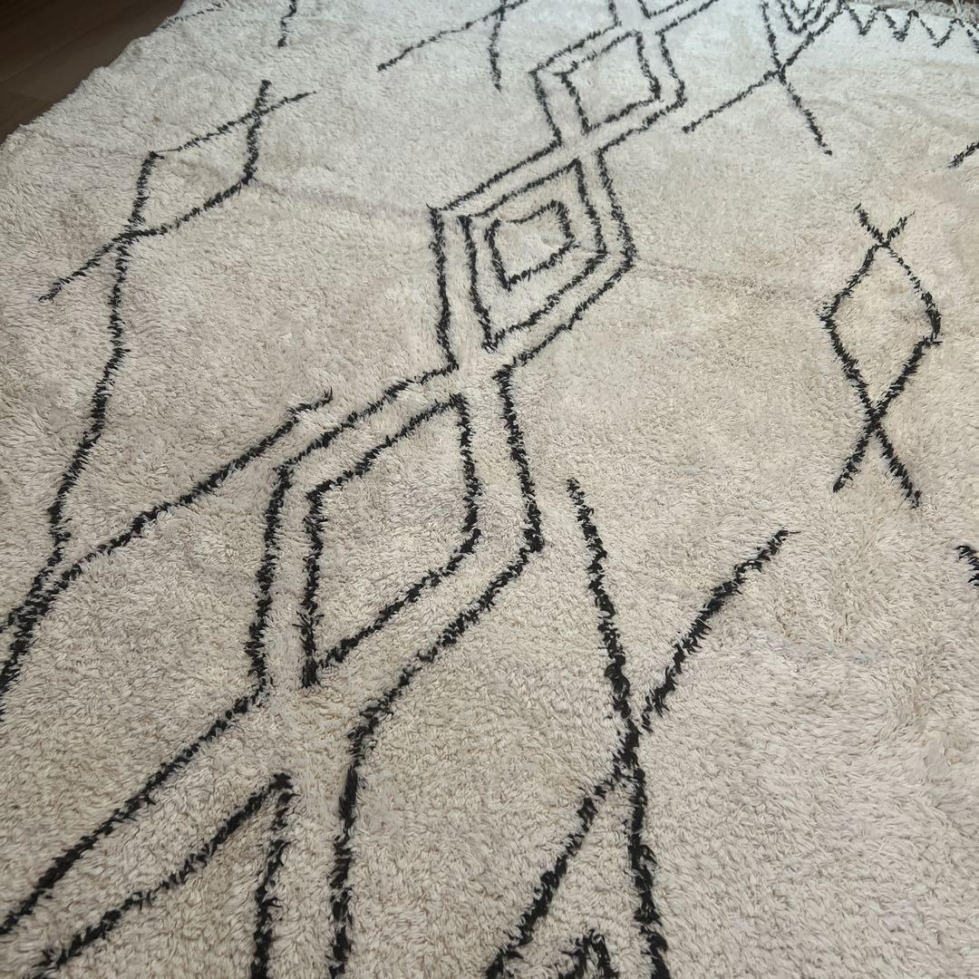 最終お値下げ◎actus CRIMBLEラグ 140×200cm