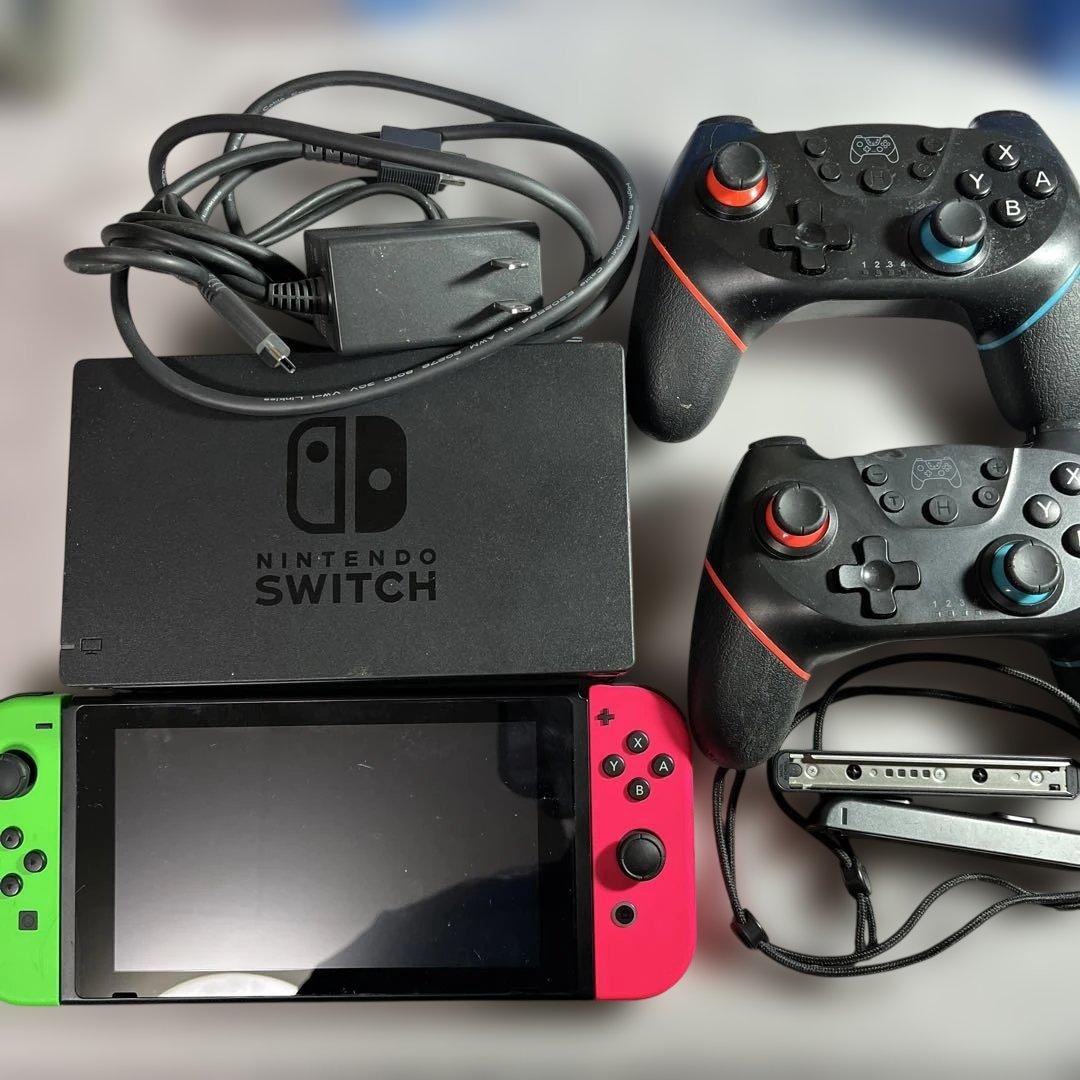 す*す様 （お得）Nintendo Switch 本体 ジョイコン赤緑 コントロ