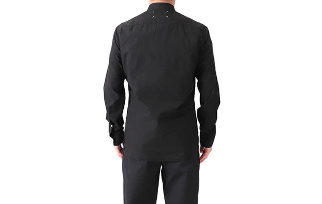 Maison Margiela ガーメントダイ コットンポプリン シャツ