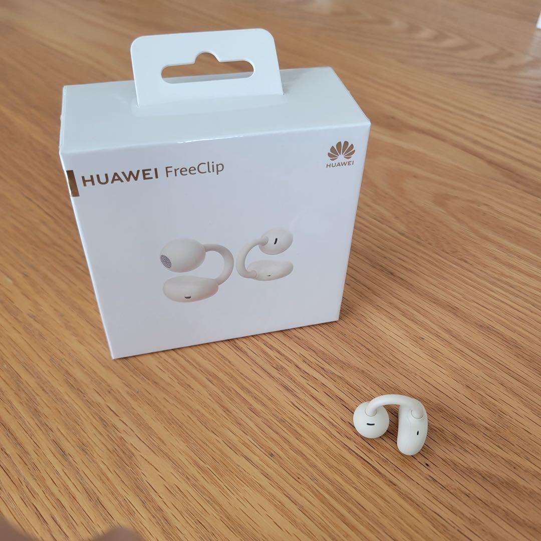 HUAWEI FreeClip イヤホン片耳のみ ベージュ