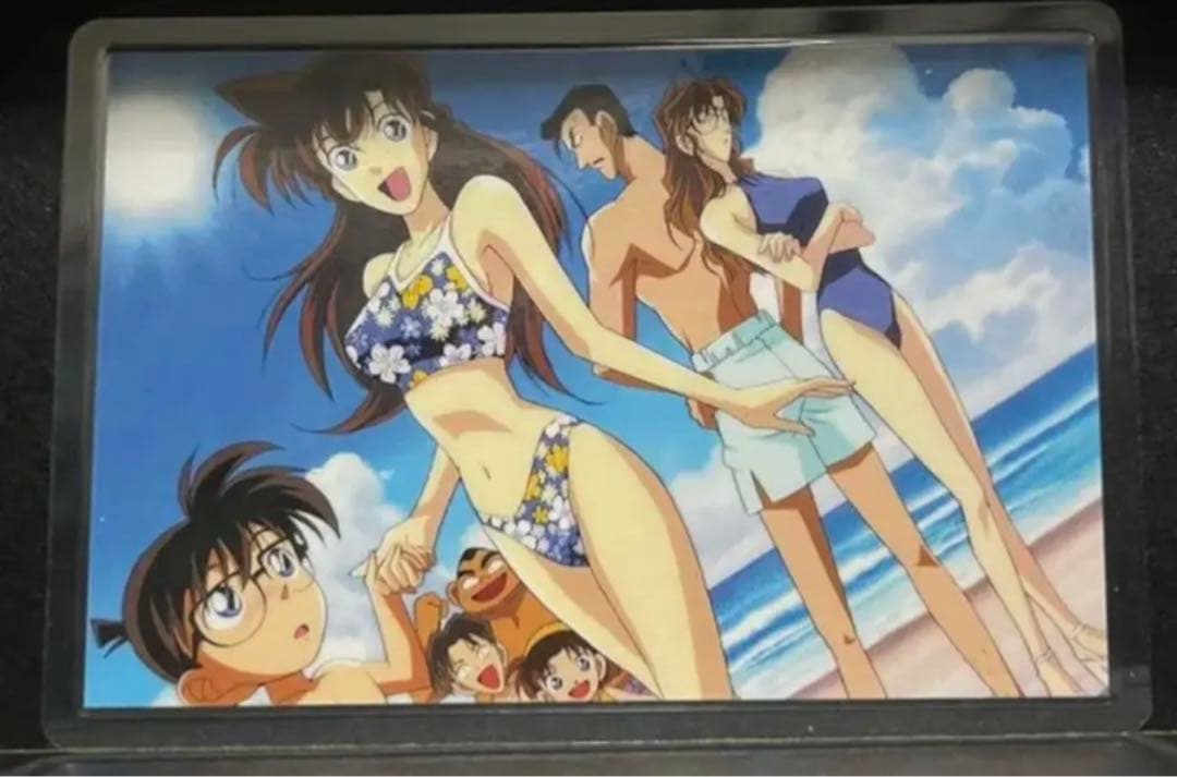 名探偵コナン ラミネートカード 毛利蘭　コナン　探偵団　ラミカ