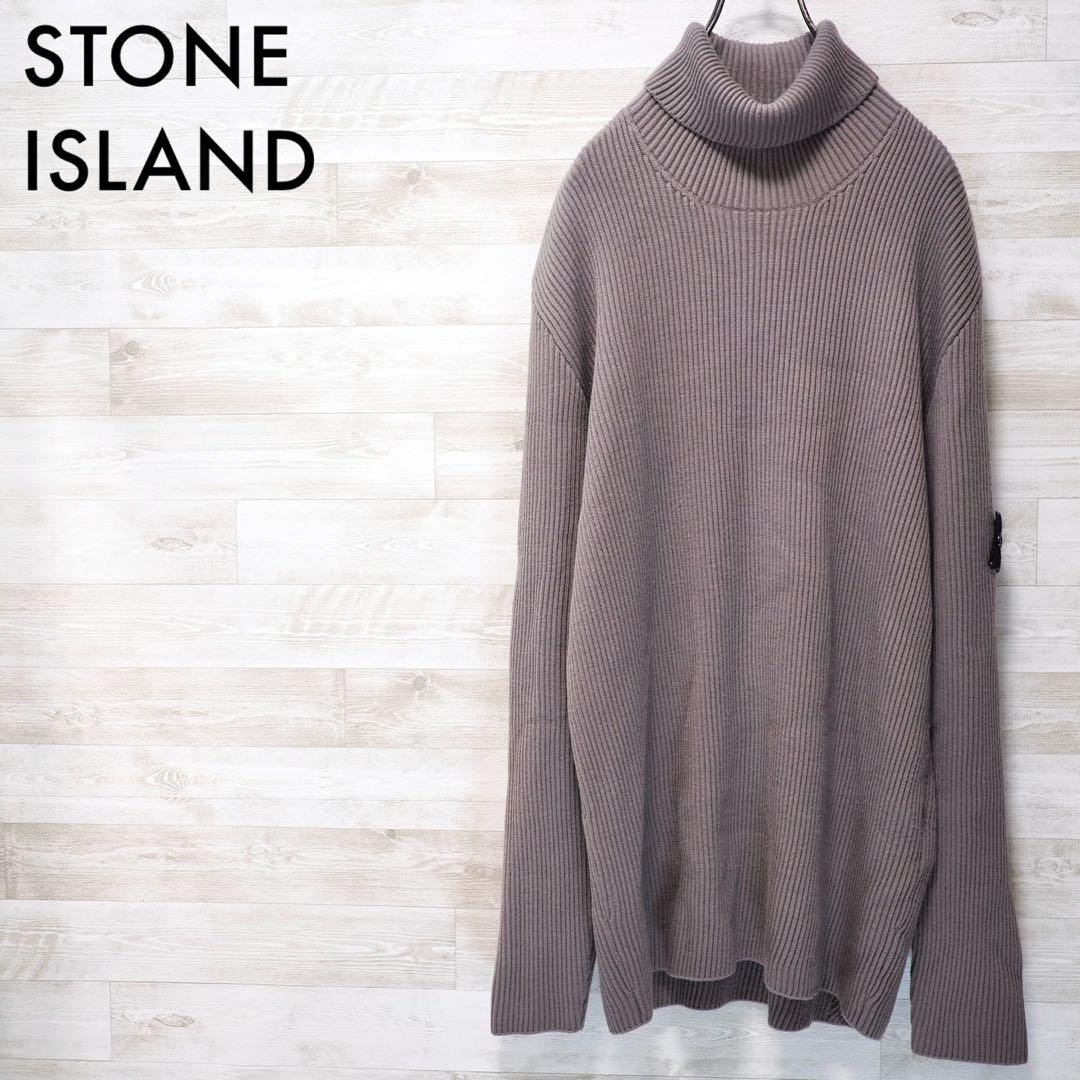 トップス STONE  20AW Roll-Neck Rib Knit-XXL