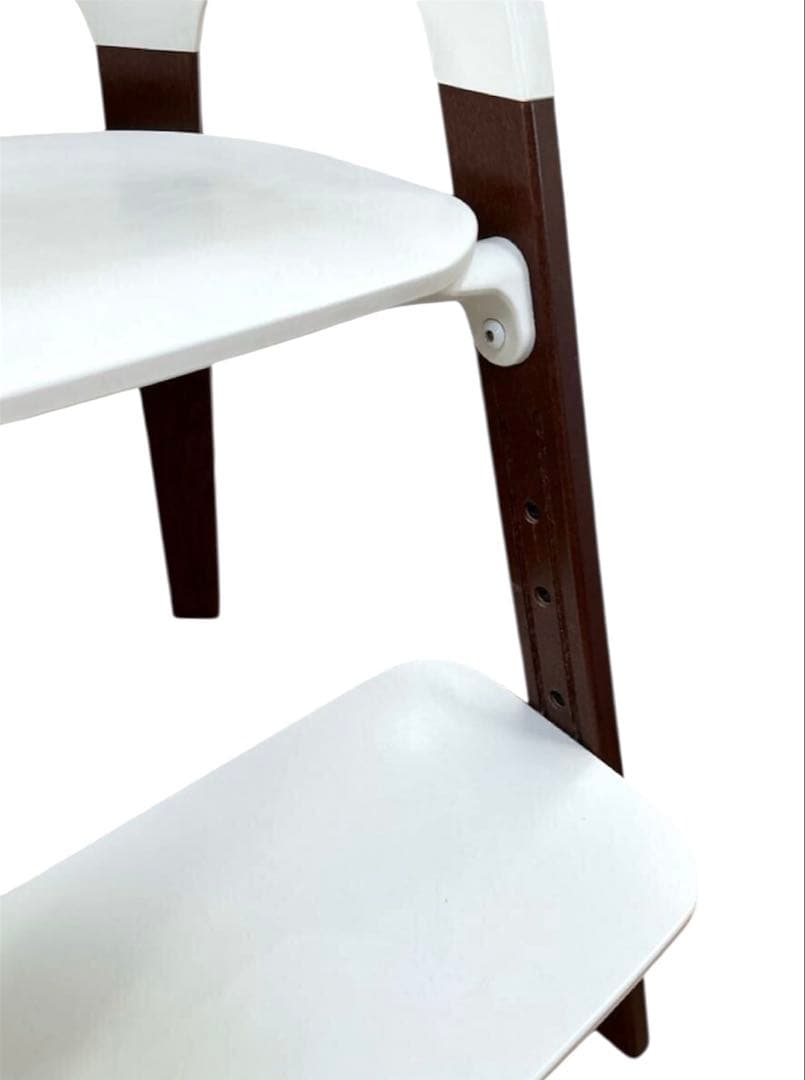 【ストッケ】Stokke ステップス チェア ホワイト/ブラウン