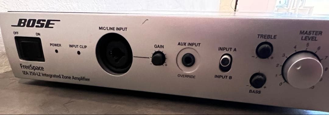 【BOSE】 ボーズミキサーパワーアンプ FreeSpacelZA250-LZ