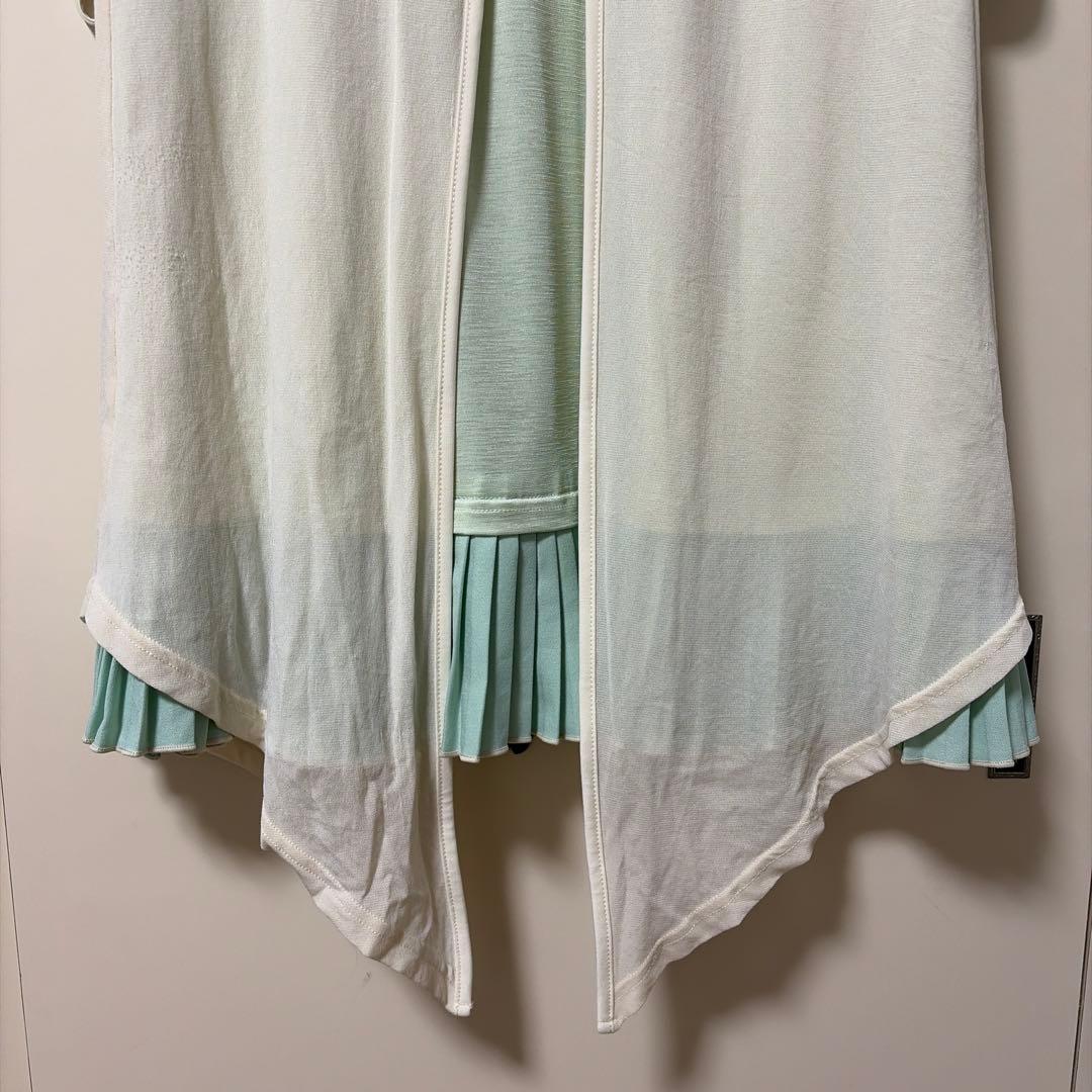 OZZ ONESTE 和チャイナワンピース ミントグリーン