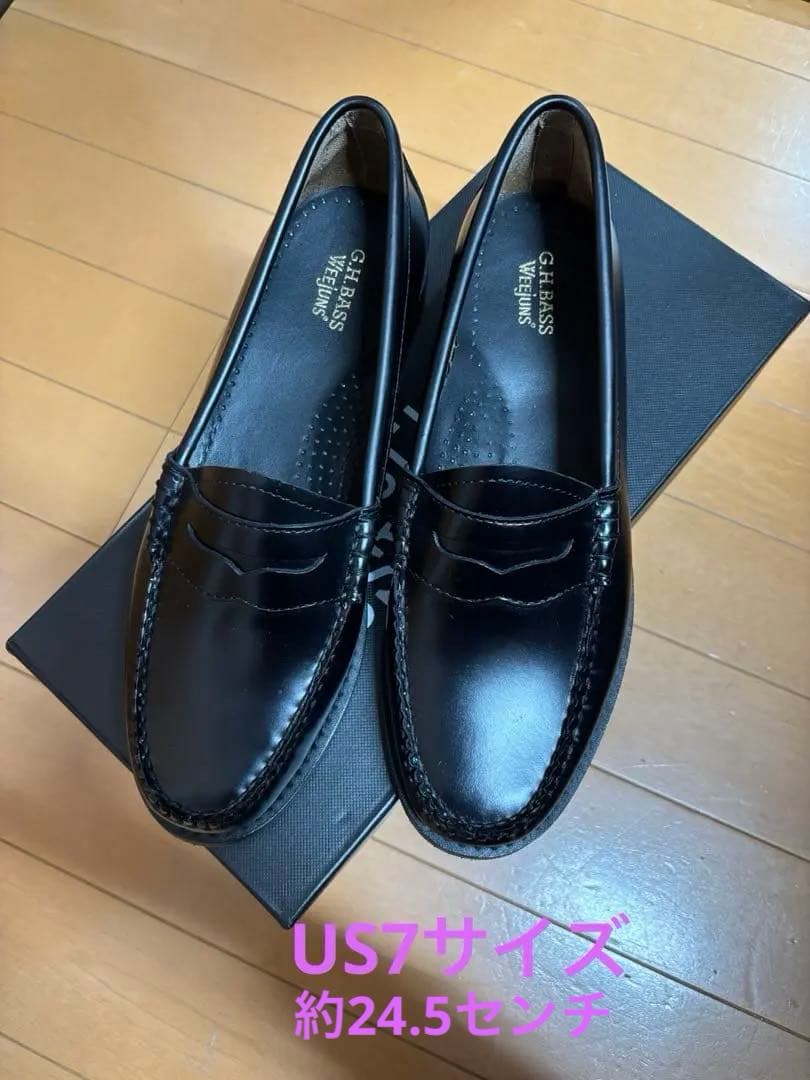 g.h.bass ローファー ローファー 24.5 24 US7 パルタ