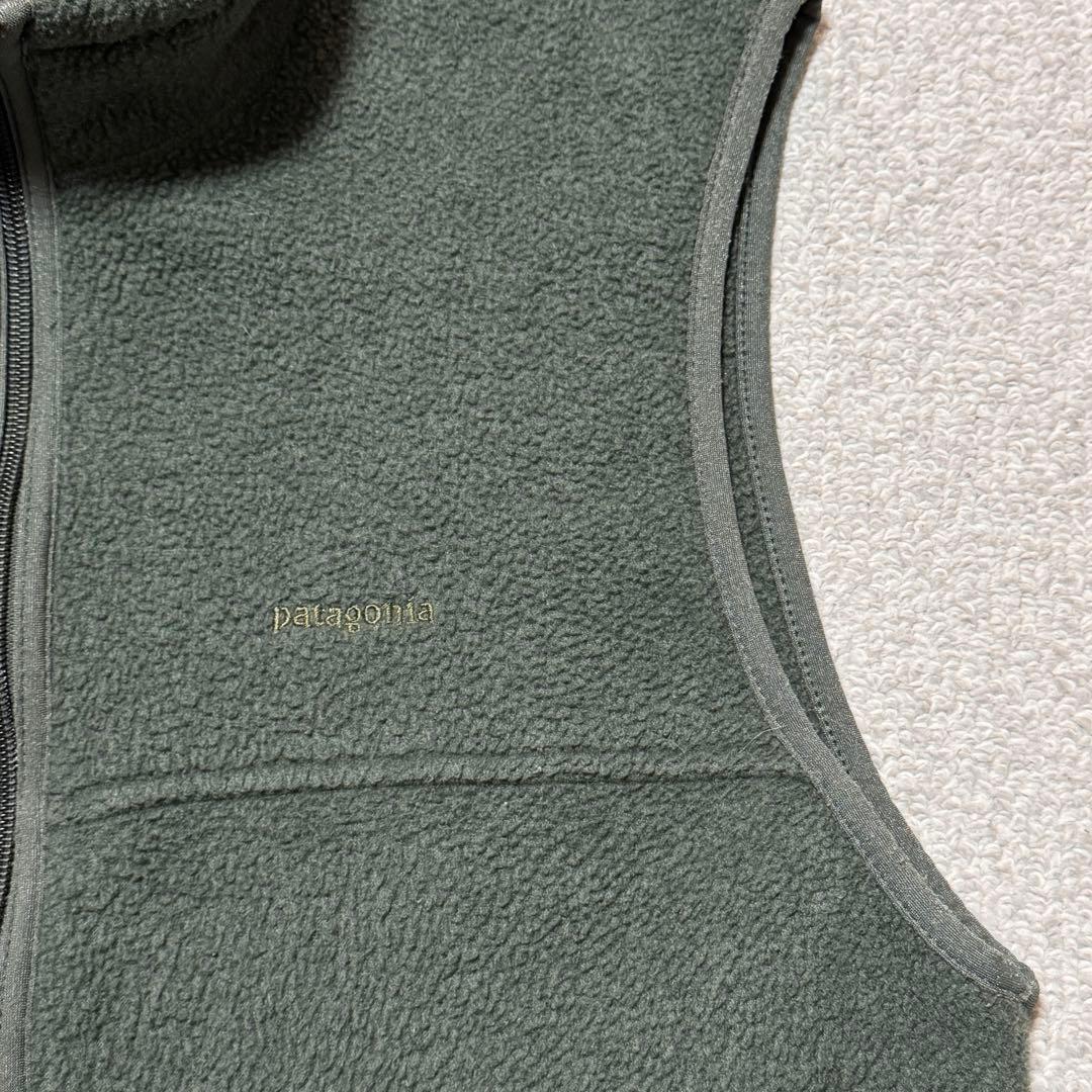 Patagonia Synchilla ベスト M カーキ グリーン mars