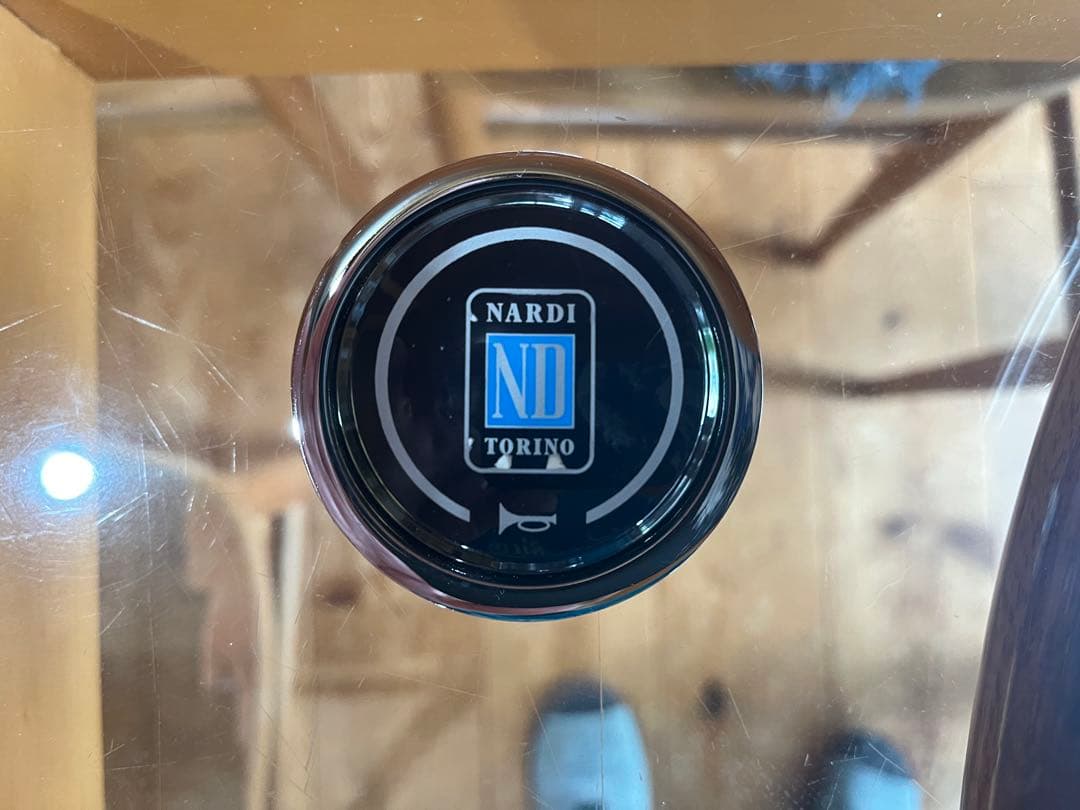 NARDI ナルディ　ステアリング　ウッド&ポリッシュ　380mm 38