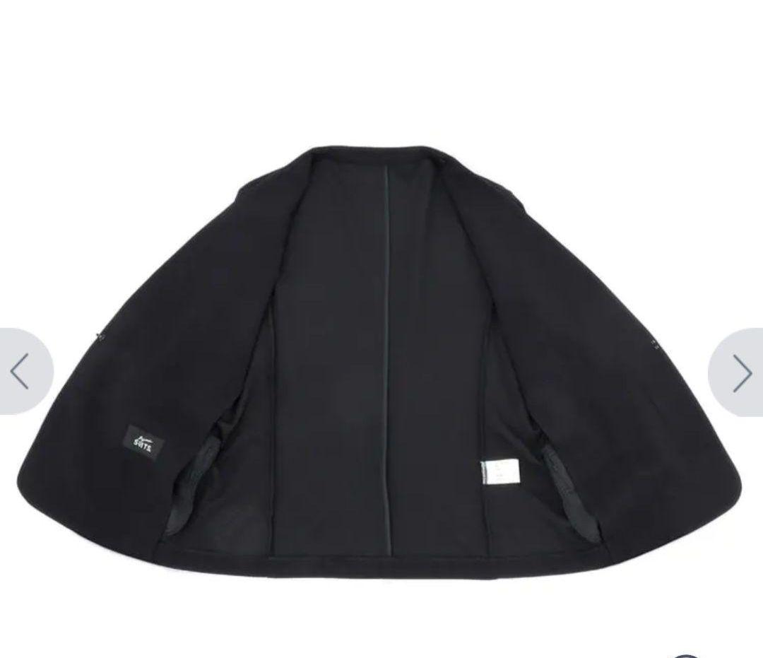 AOKIアオキ パジャマスーツ ミラノリブ ノーカラージャケット セットアップ