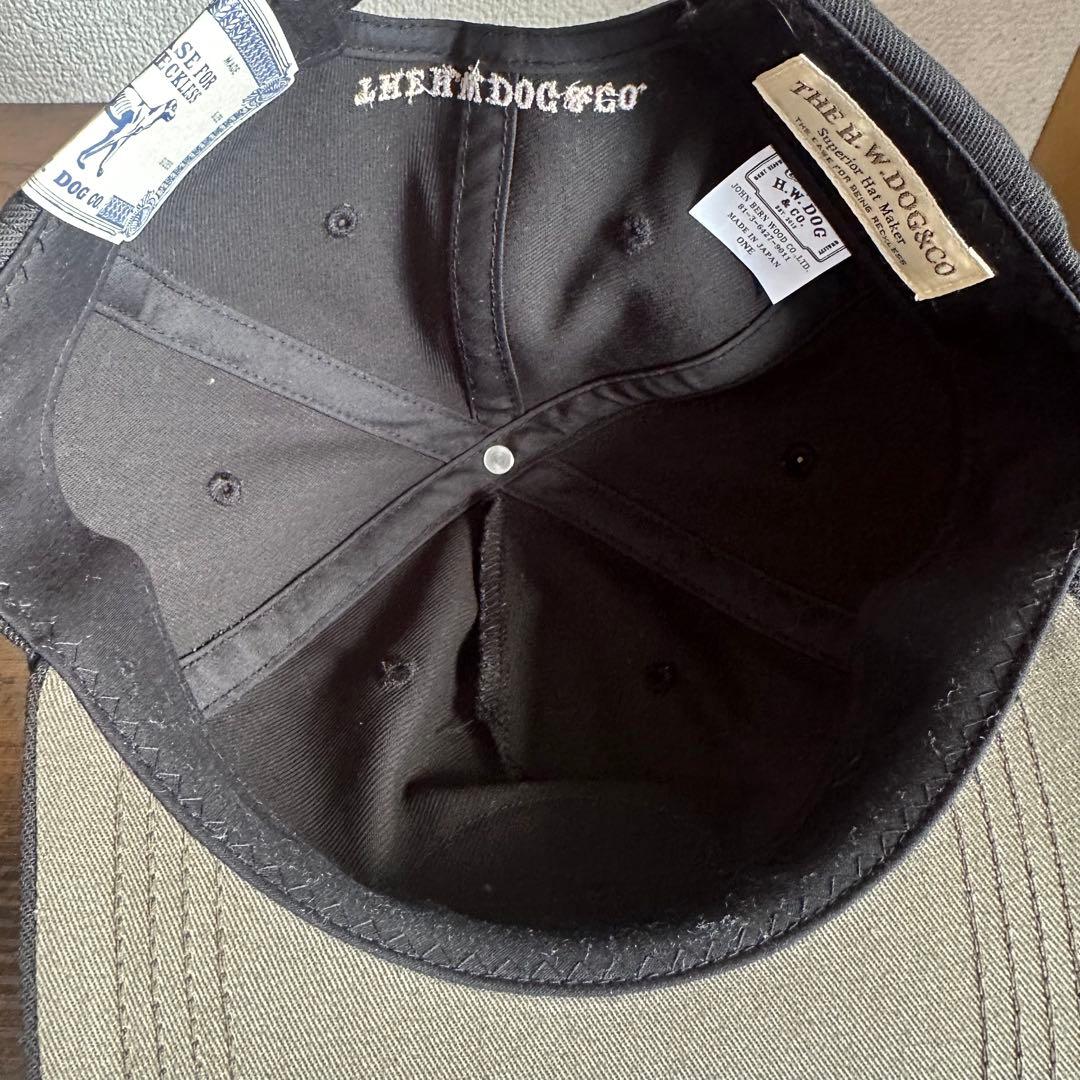 帽子 THE H.W. DOG&CO. BALL CAP Black