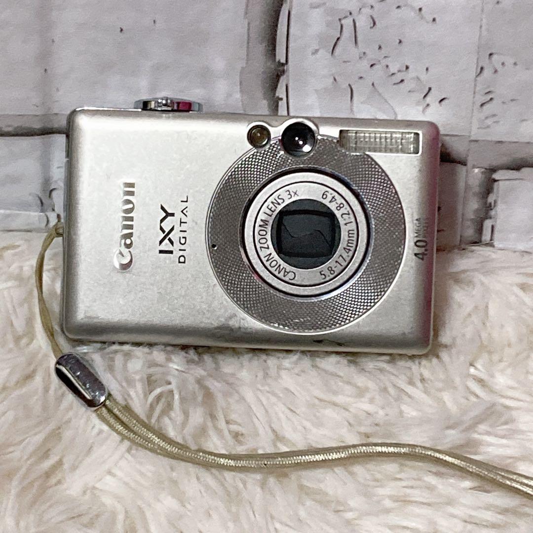 【美品】 Canon キャノン IXY DIGITAL50 デジカメ シルバー