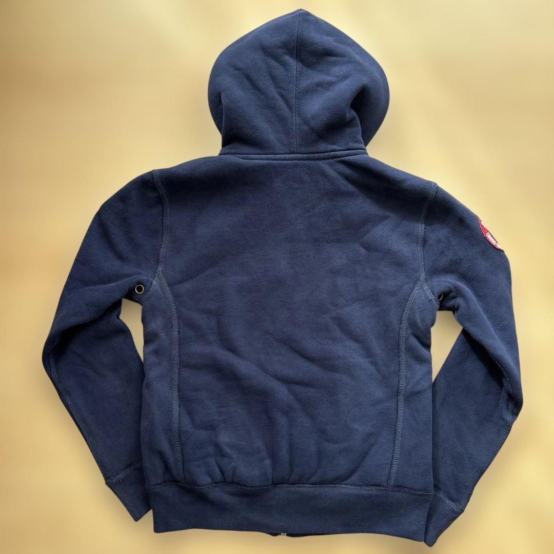 【希少美品】ポロラルフローレン ボアジップパーカー ネイビー Mワッペン スキー
