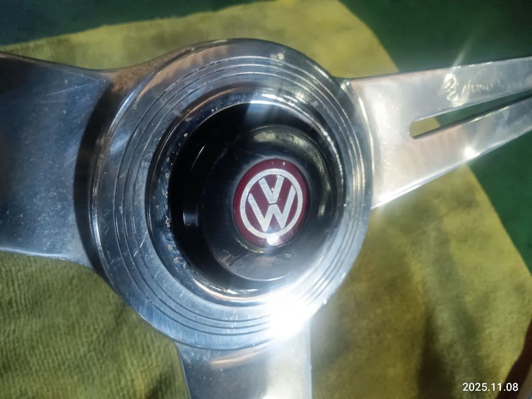 ✩クリスマスセール？！✩ナルディーウッドステアリング！　to-74VW ボス付き