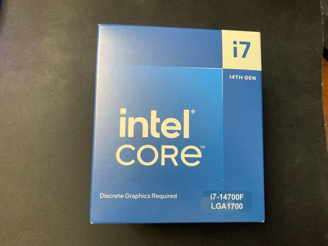 Intel Core i7-14700F 　新品未開封